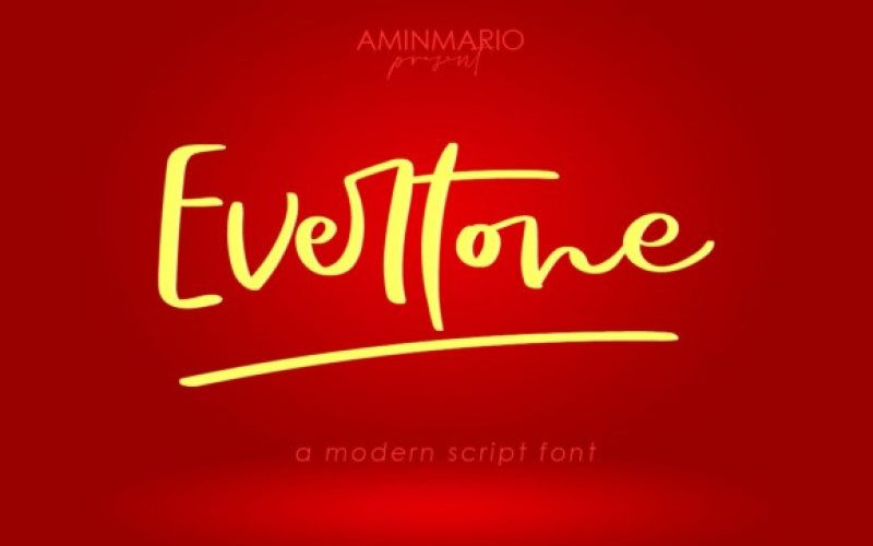 Evertone Font