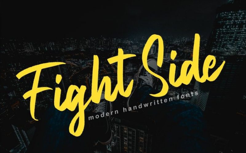 Fight Side Font