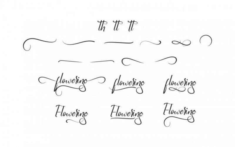 Flowering Font