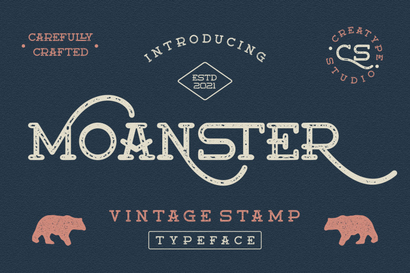 Moanster Font