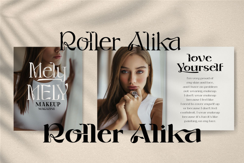 Roller Alika Font