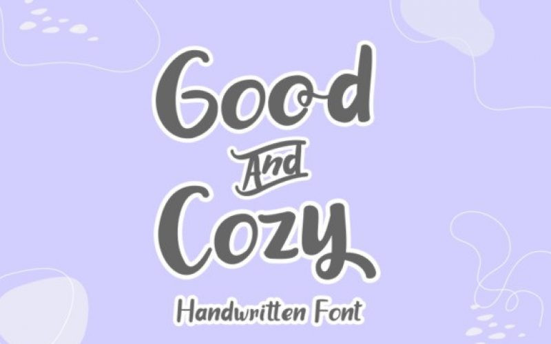 Good And Cozy Font