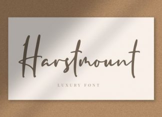 Harstmount Font