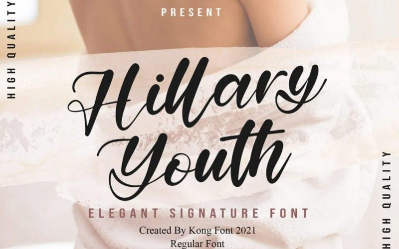 Hillary Youth Font