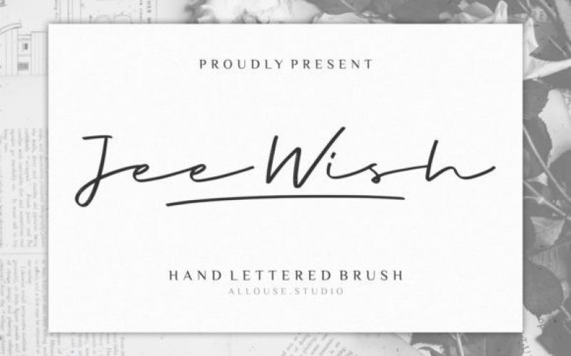 Jee Wish Font