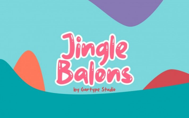 Jingle Balons Font