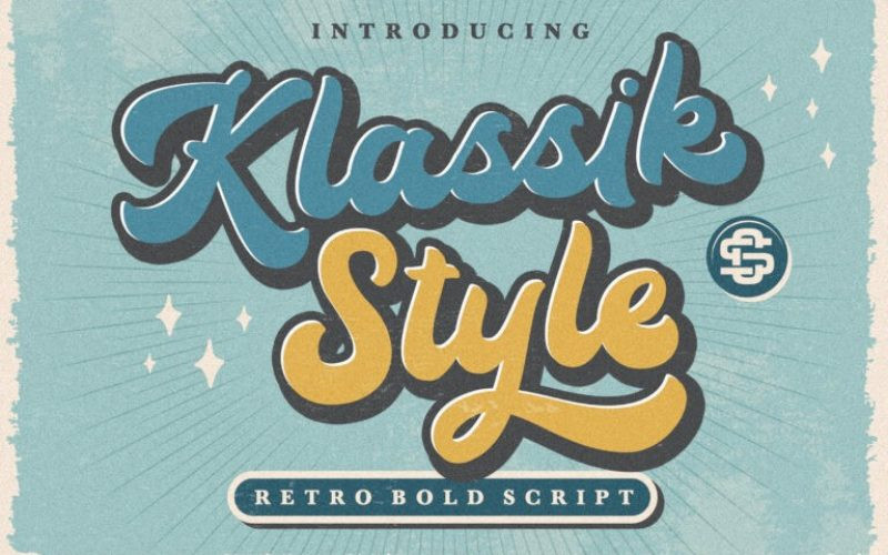 Klassik Style Font