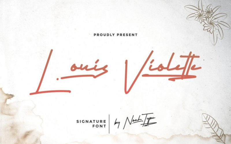 Louis Violette Font