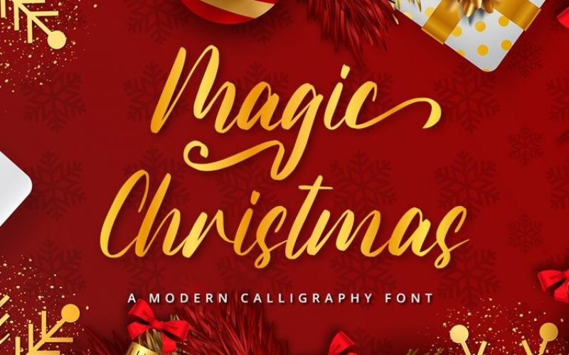 Magic Christmas Font