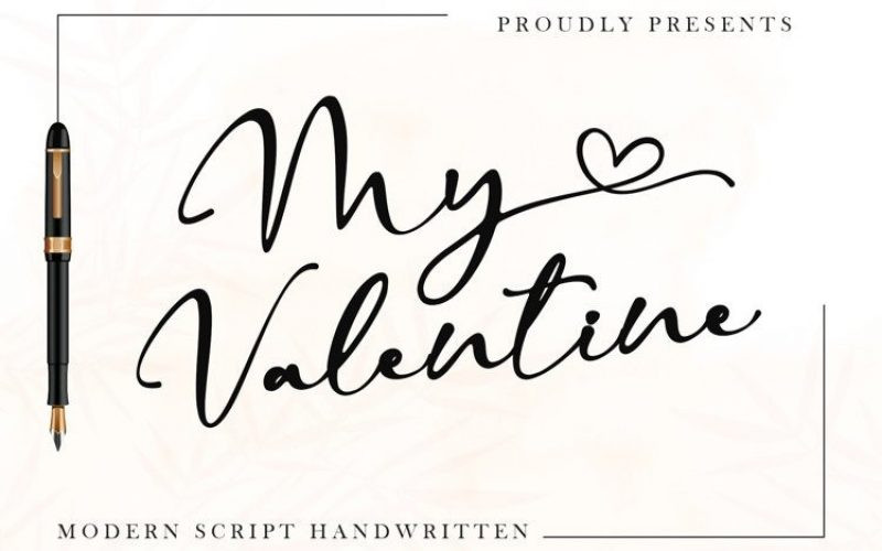 My Valentine Font