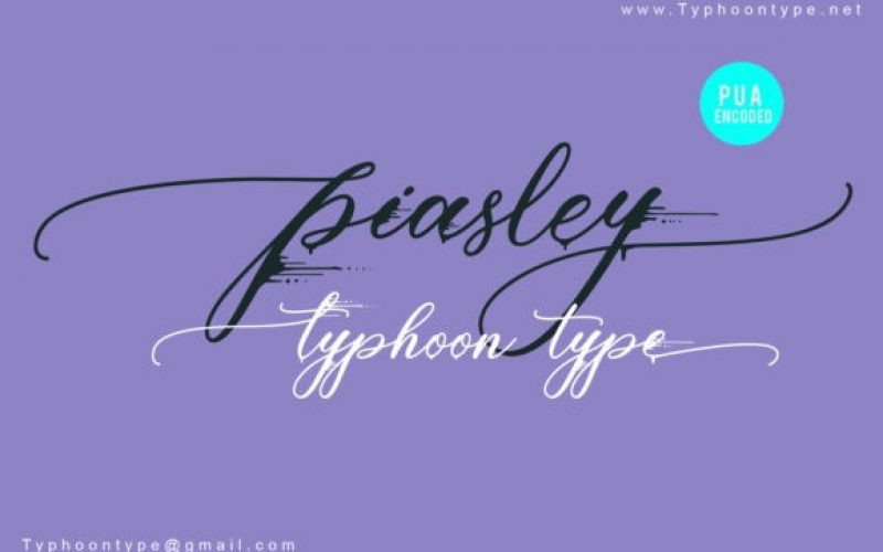 Piasley Font