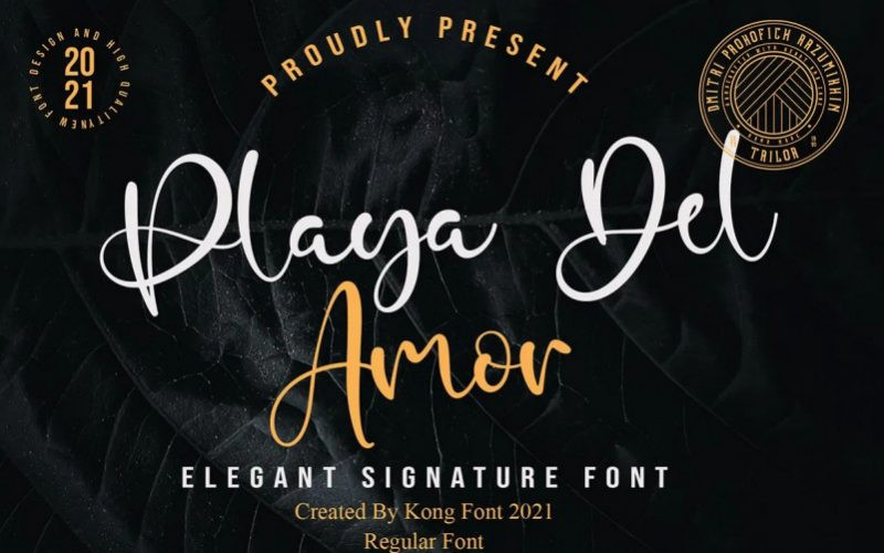 Playa Del Amor Font