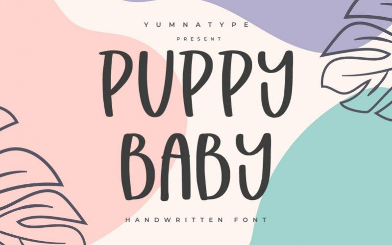 Puppy Baby Font
