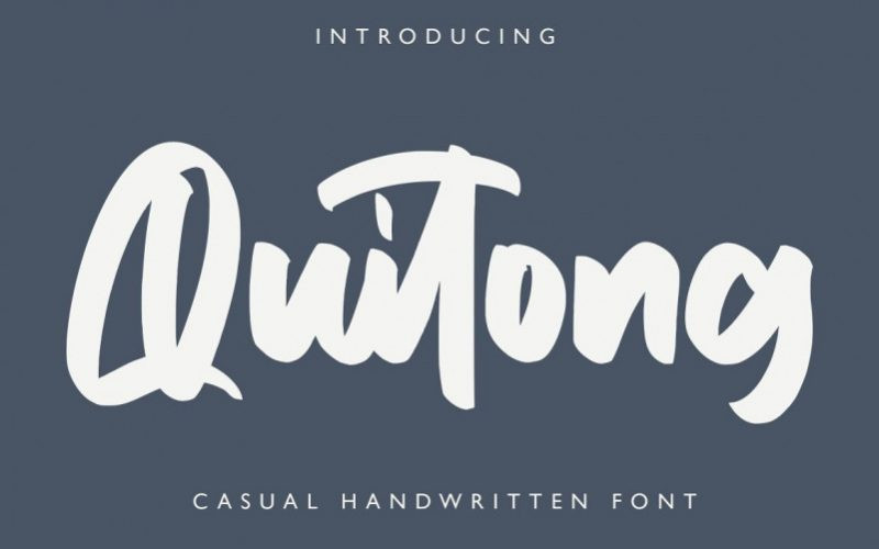 Quitong Font