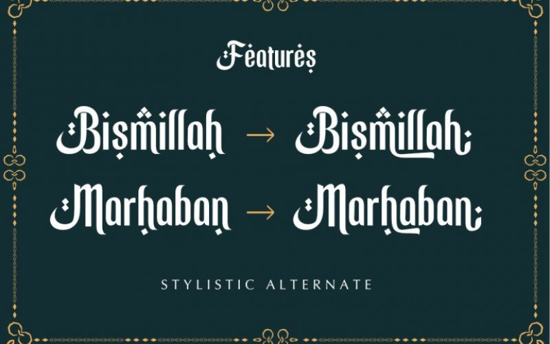 Ramadhan Mubarok Font