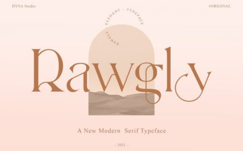 Rawgly Font