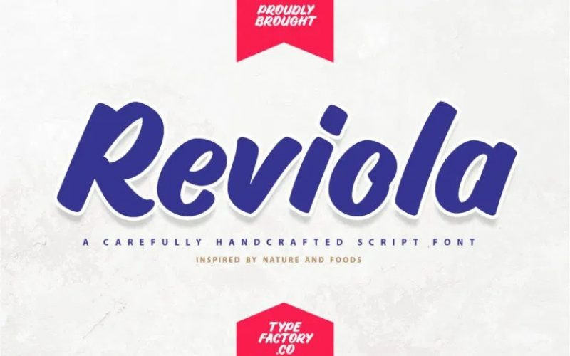 Reviola Font