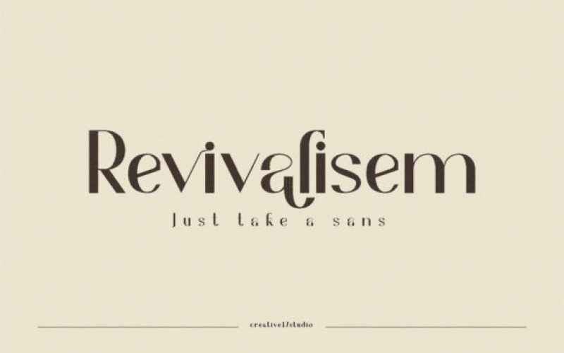 Revivalisem Font