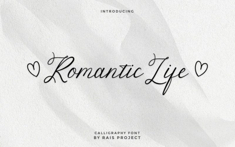 Romantic Life Font