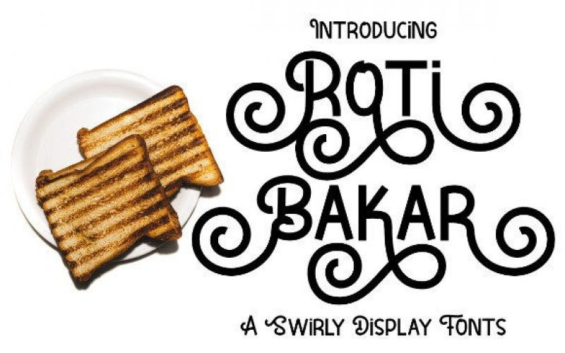 Roti Bakar Font