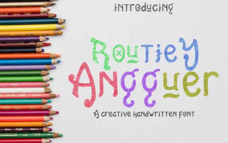 Routiey Angguer Font