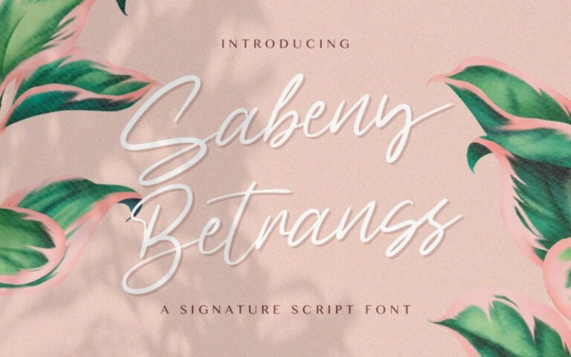 Sabeny Betranss Font