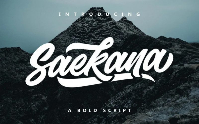 Saekana Font