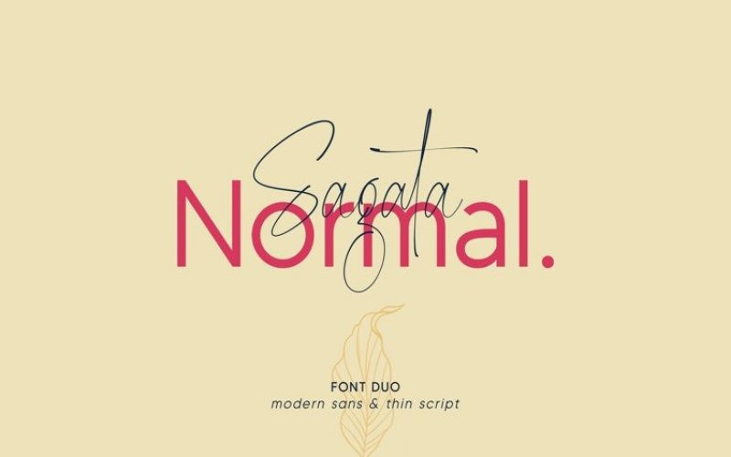 Sagata Normal Font