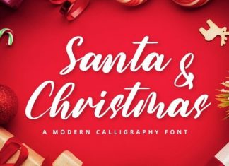 Santa & Christmas Font