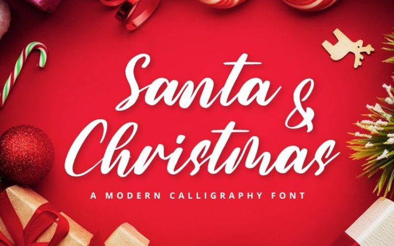 Santa & Christmas Font