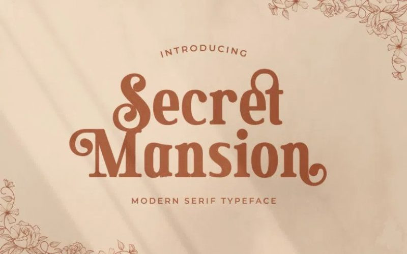 Secret Mansion Font