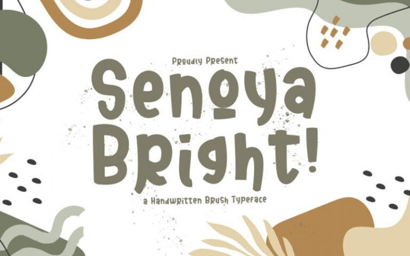 Senoya Bright Font