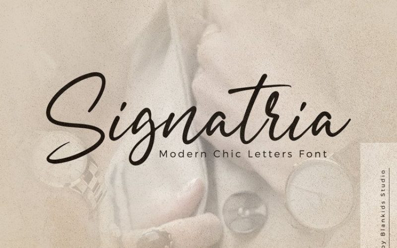 Signatria Font