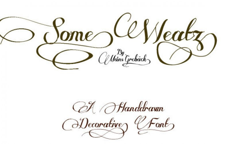 Some Weatz Font