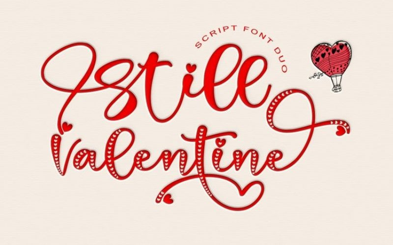 Still Valentine Font