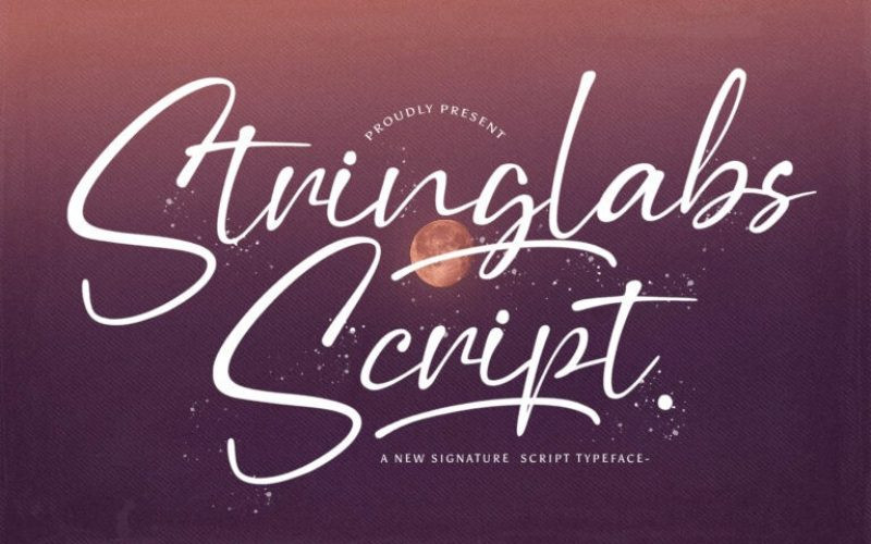 Stringlabs Script Font