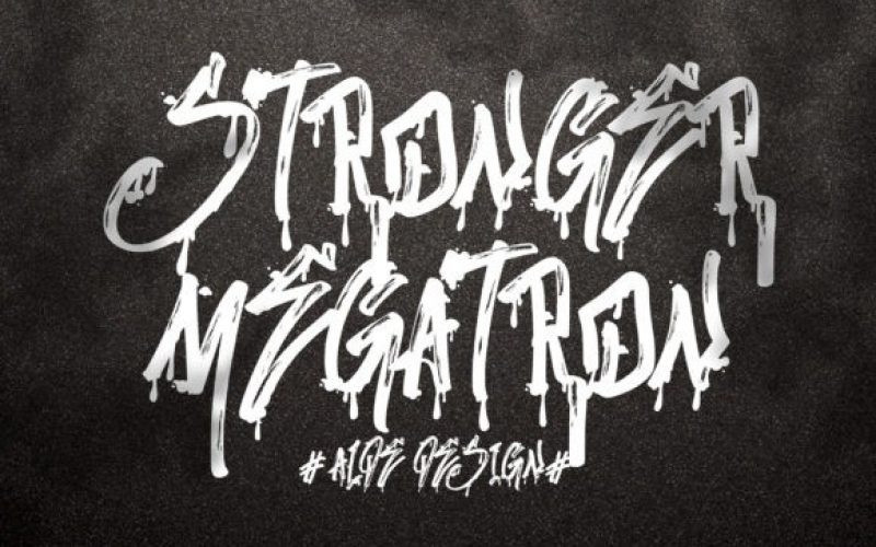 Stronger Megatron Font