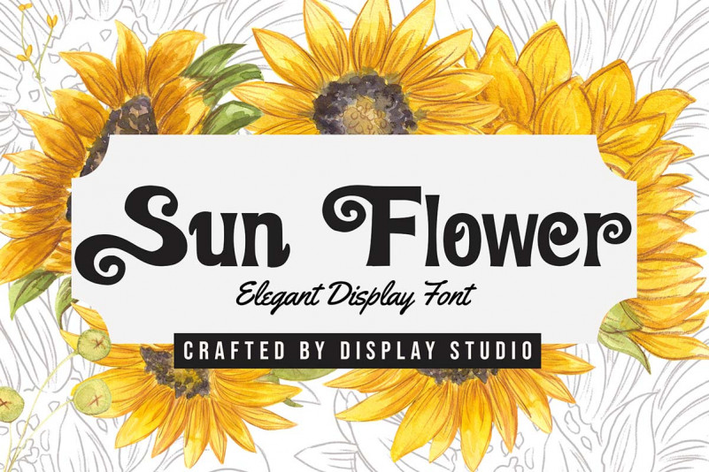 Sun Flower Font