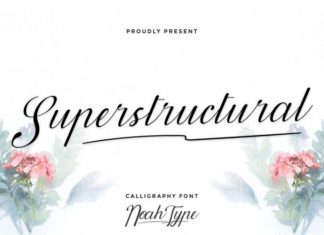 Superstructural Font