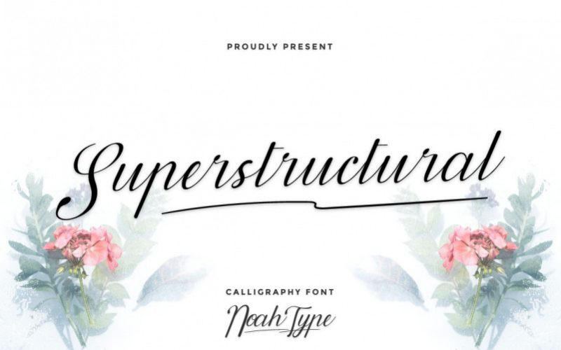 Superstructural Font