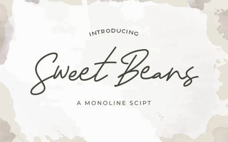 Sweet Beans Font