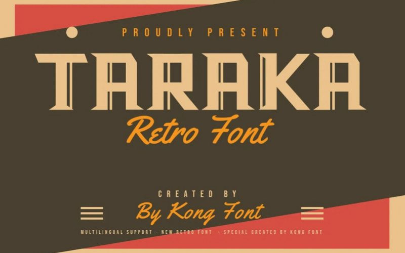 Taraka Font