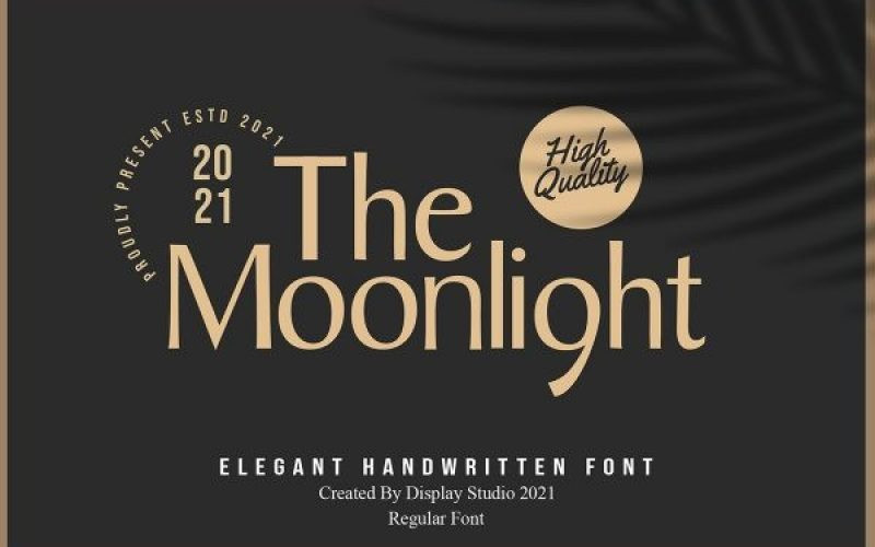 The Moonlight Font