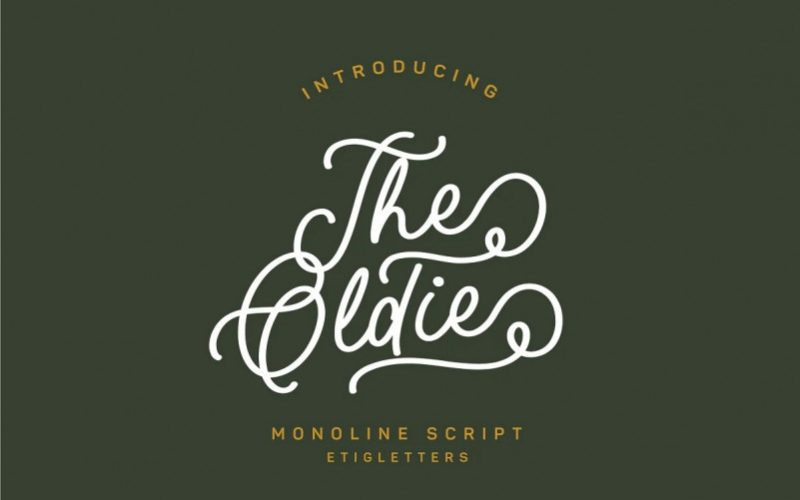 The Oldie Font