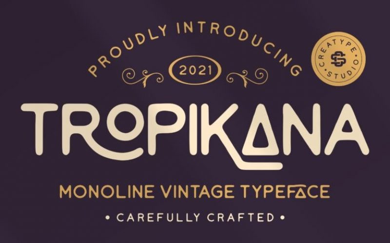 Tropikana Font