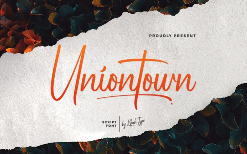 Uniontown Font