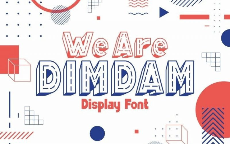 We Are DIMDAM Font