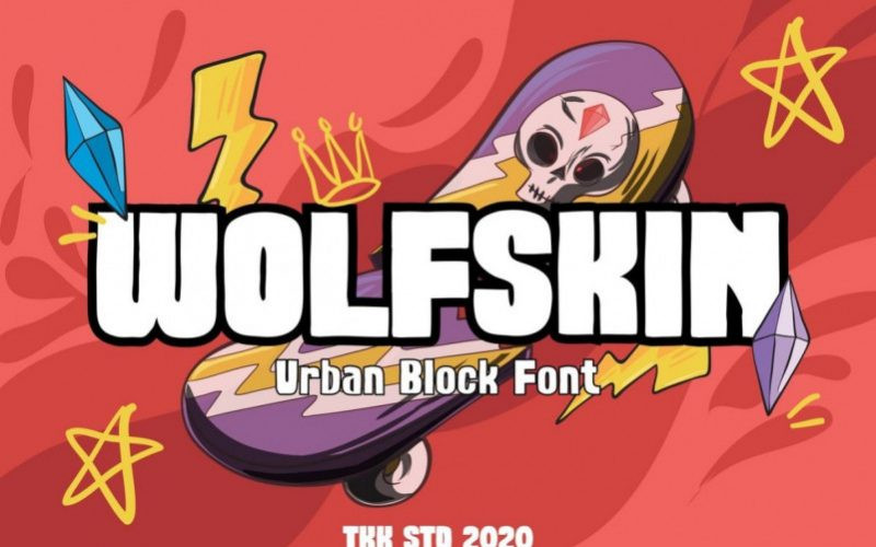 Wolfskin Font