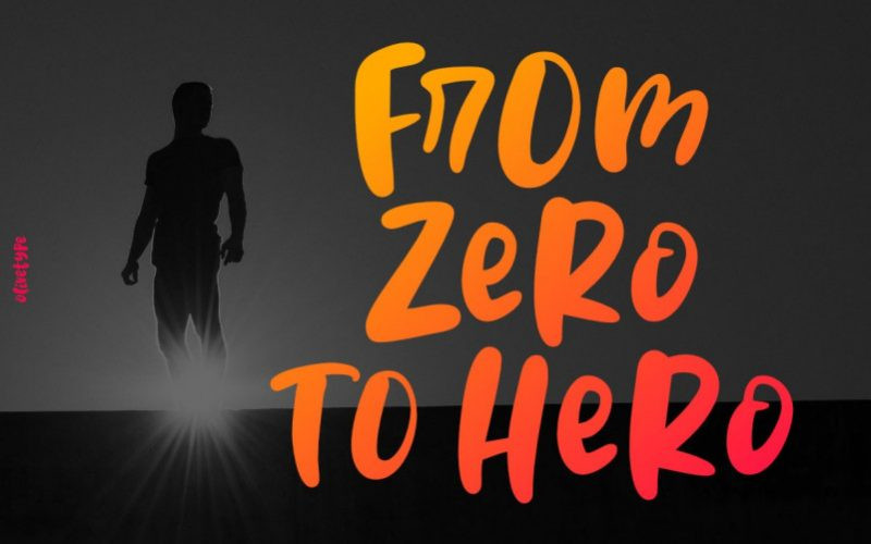 Zero To Hero Font