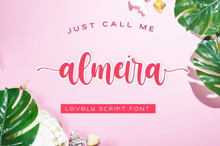 Almeira Calligraphy Font